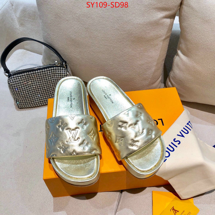 Women Shoes-LV,1:1 replica wholesale , ID: SD98,$: 109USD