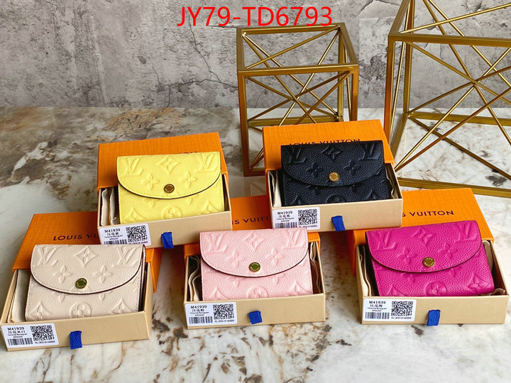 LV Bags(TOP)-Wallet,ID: TD6793,$: 79USD