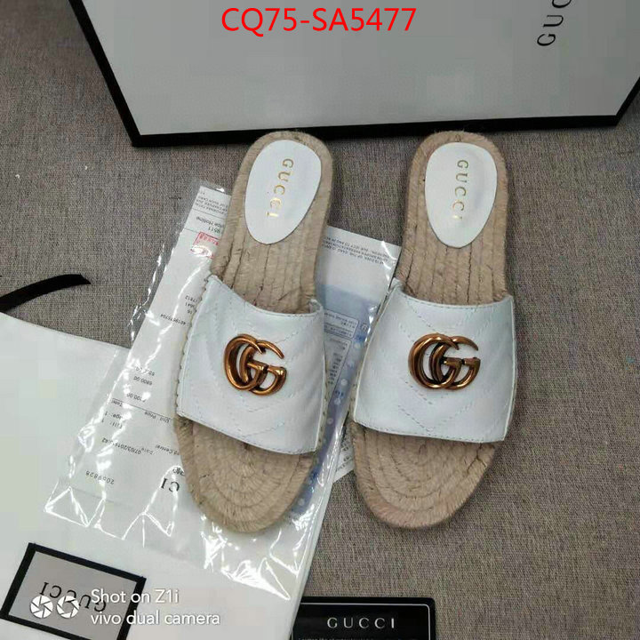 Women Shoes-Gucci,fake designer , ID: SA5477,$: 75USD