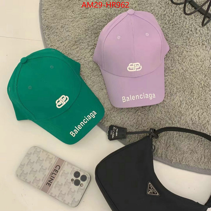 Cap (Hat)-Balenciaga,online sales , ID: HR962,$: 29USD