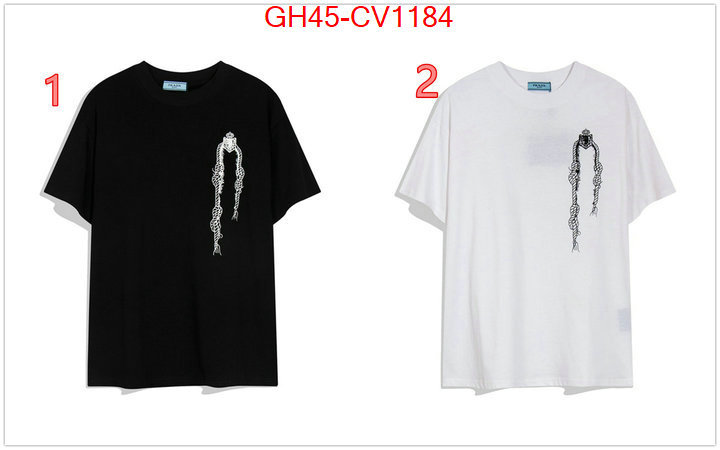 Clothing-Prada,website to buy replica , ID: CV1184,$: 45USD