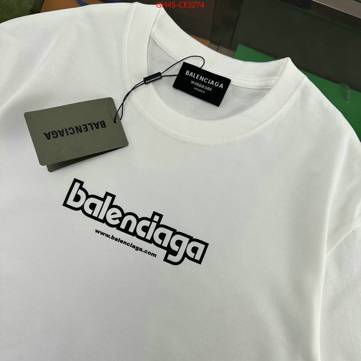 Clothing-Balenciaga,what is top quality replica , ID: CE3274,$: 45USD