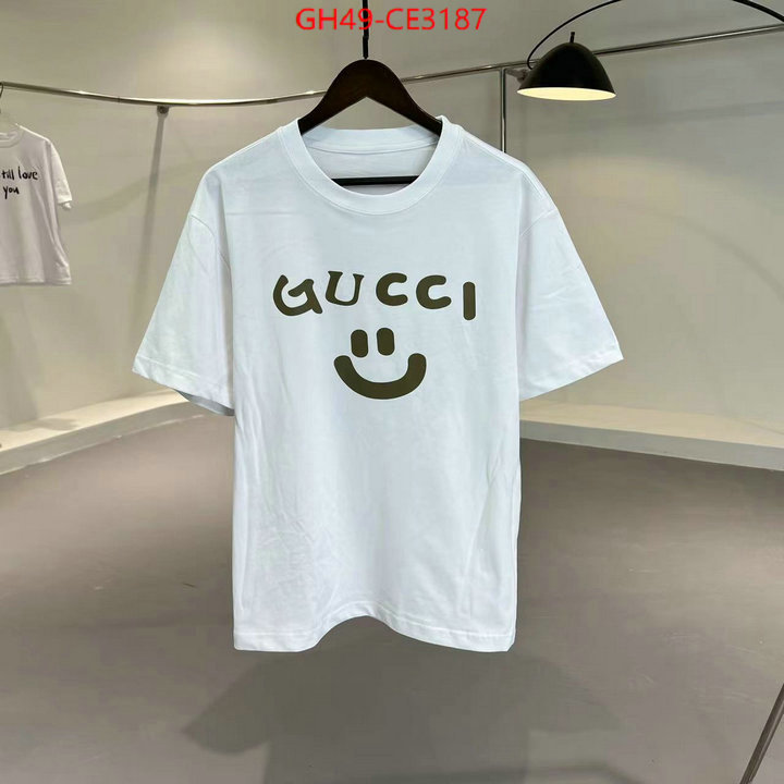 Clothing-Gucci,where should i buy to receive , ID: CE3187,$: 49USD