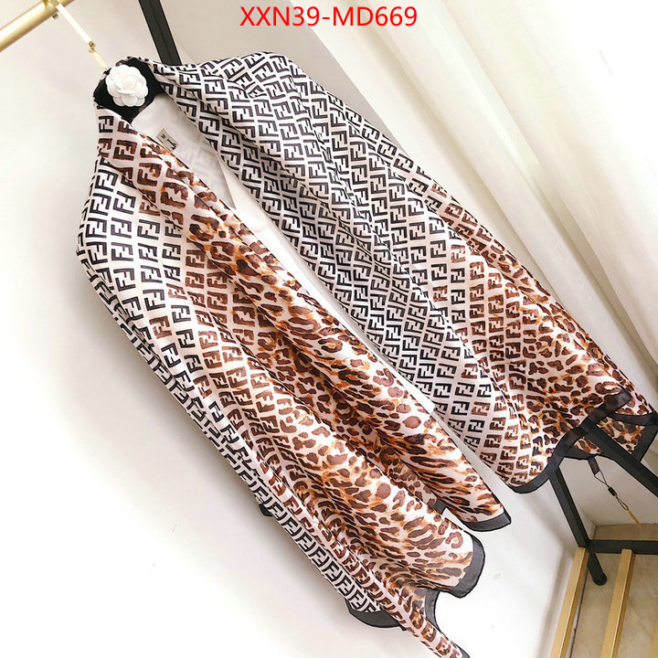 Scarf-Fendi,shop cheap high quality 1:1 replica , ID: MD669,$: 39USD