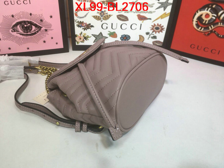 Gucci Bags(4A)-Backpack-,exclusive cheap ,ID: BL2706,$: 99USD