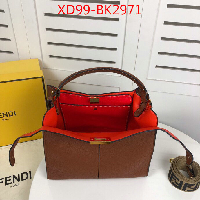 Fendi Bags(4A)-Peekaboo,replica 2023 perfect luxury ,ID: BK2971,$:99USD