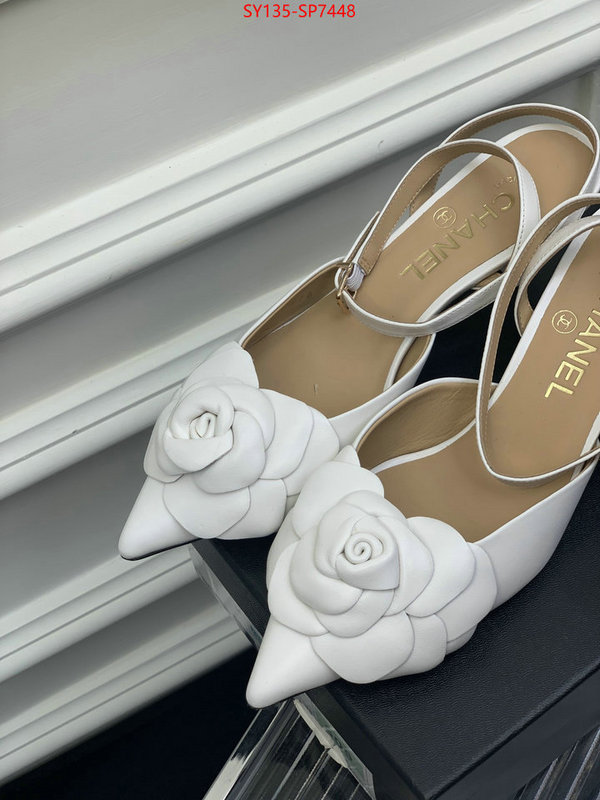 Women Shoes-Chanel,high quality , ID: SP7448,$: 135USD