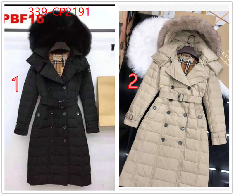 Down jacket Women-Burberry,how to find designer replica , ID: CP2191,$: 339USD