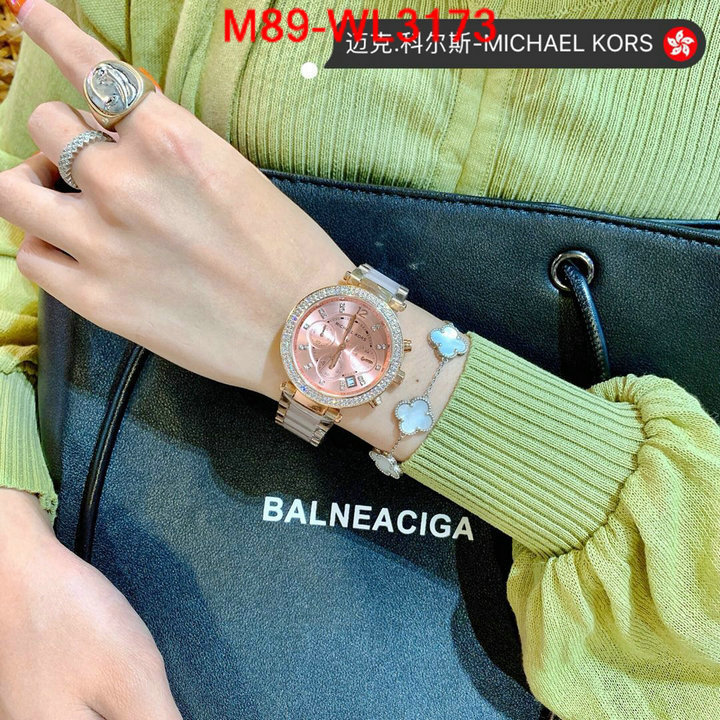 Watch(4A)-MICHAEL KORS,copy aaaaa , ID: WL3173,$: 89USD