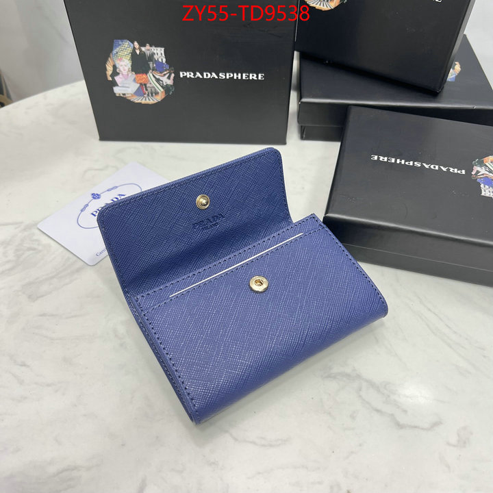 Prada Bags(4A)-Wallet,the best quality replica ,ID: TD9538,$: 55USD