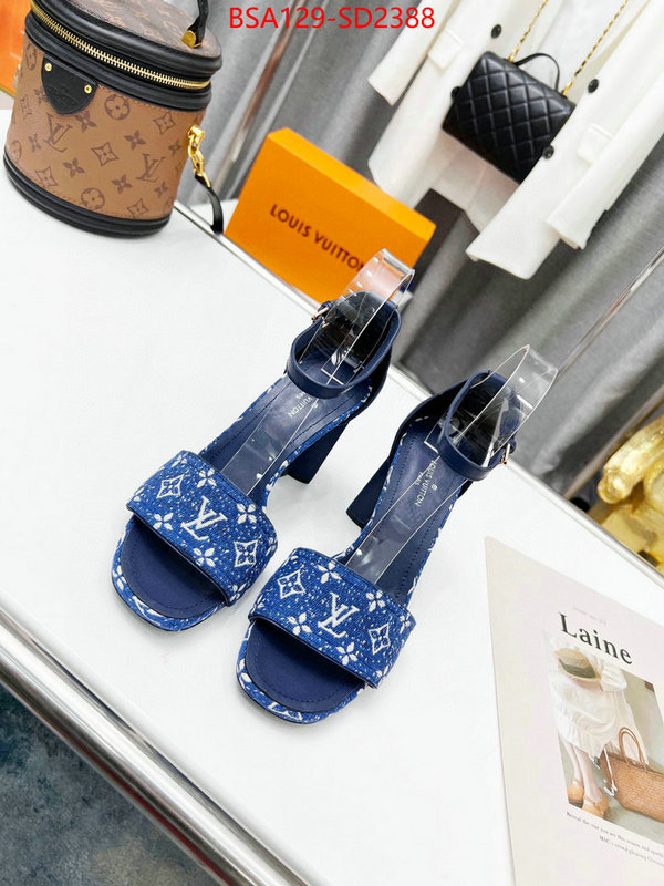 Women Shoes-LV,fake designer , ID: SD2388,$: 129USD