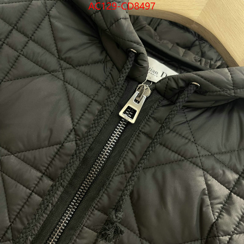 Down jacket Women-Dior,cheap , ID: CD8497,$: 129USD