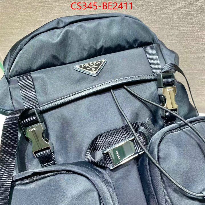 Prada Bags(TOP)-Backpack-,ID: BE2411,$: 345USD