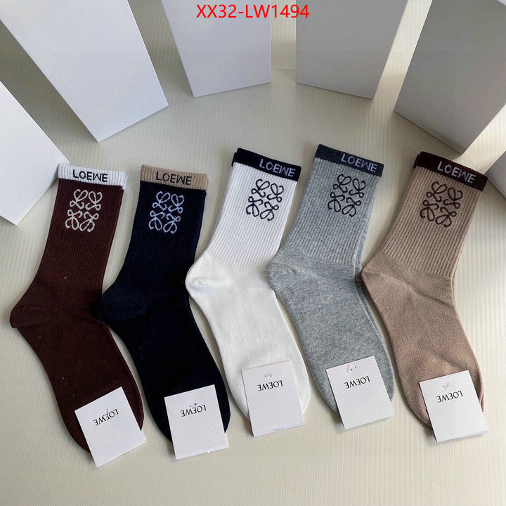 Sock-Loewe,buy high-quality fake , ID: LW1494,$: 32USD