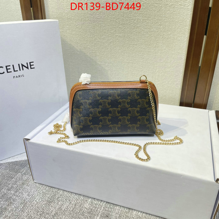 CELINE Bags(TOP)-Diagonal,top quality designer replica ,ID: BD7449,$: 139USD