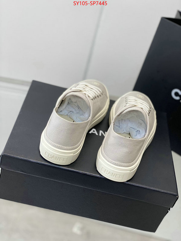 Women Shoes-Chanel,where can i buy the best 1:1 original , ID: SP7445,$: 105USD