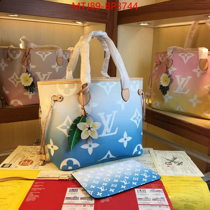 LV Bags(4A)-Neverfull-,brand designer replica ,ID: BP3744,$: 89USD