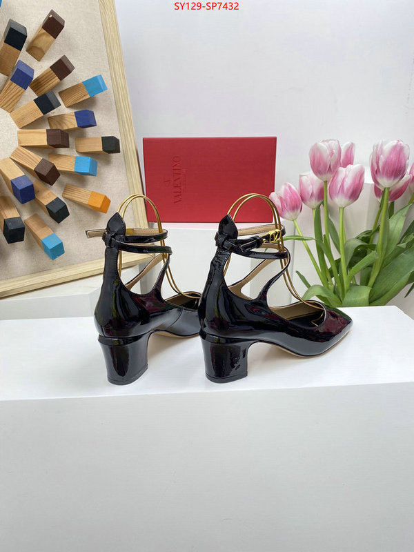 Women Shoes-Valentino,top quality designer replica , ID: SP7432,$: 129USD