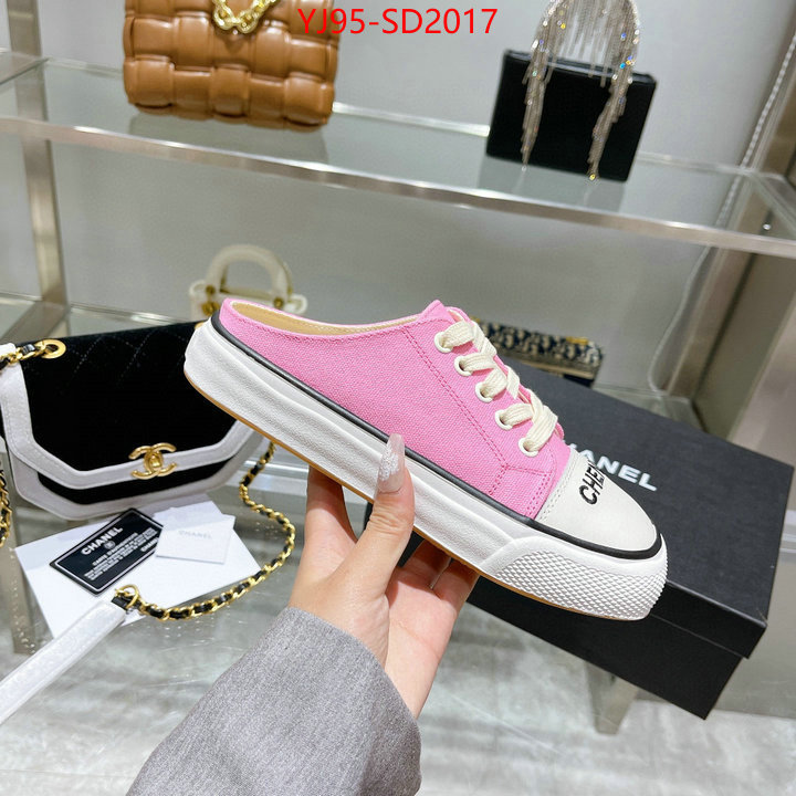 Women Shoes-Chanel,replica for cheap , ID: SD2017,$: 95USD