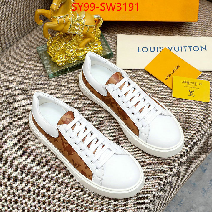 Men Shoes-LV,top perfect fake , ID: SW3191,$: 99USD