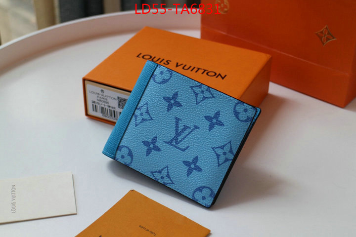 LV Bags(TOP)-Wallet,ID: TA6831,$: 55USD