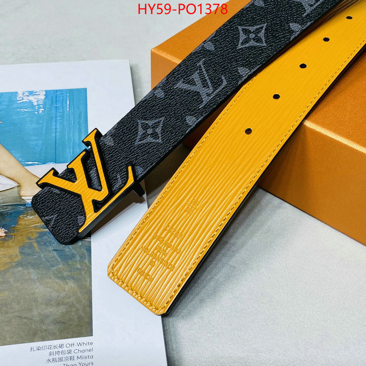 Belts-LV,how quality , ID: PO1378,$: 59USD