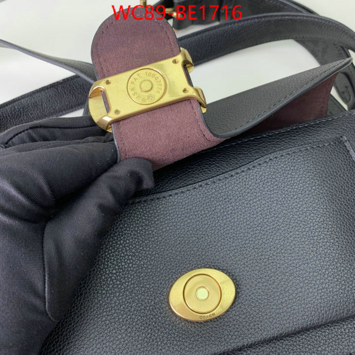 Coach Bags(4A)-Handbag-,good quality replica ,ID: BE1716,$: 89USD