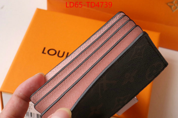 LV Bags(TOP)-Wallet,ID: TD4739,$: 65USD