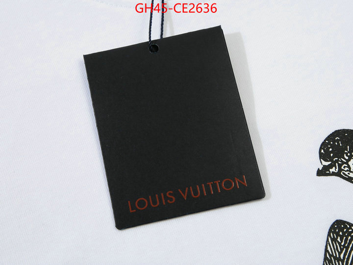 Clothing-LV,2023 aaaaa replica customize , ID: CE2636,$: 45USD