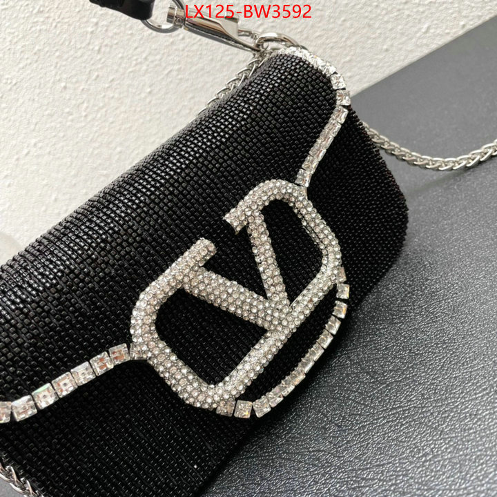 Valentino Bags(4A)-LOC-V Logo ,copy aaaaa ,ID: BW3592,$: 125USD