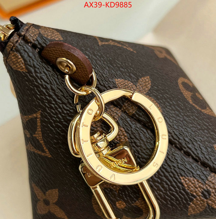 Key pendant-LV,luxury fake ,ID: KD9885,$: 39USD