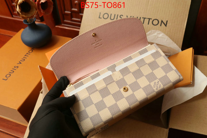 LV Bags(TOP)-Wallet,ID: TO861,$: 75USD