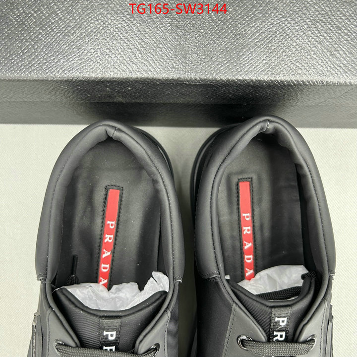 Men Shoes-Prada,replica 2023 perfect luxury , ID: SW3144,$: 165USD