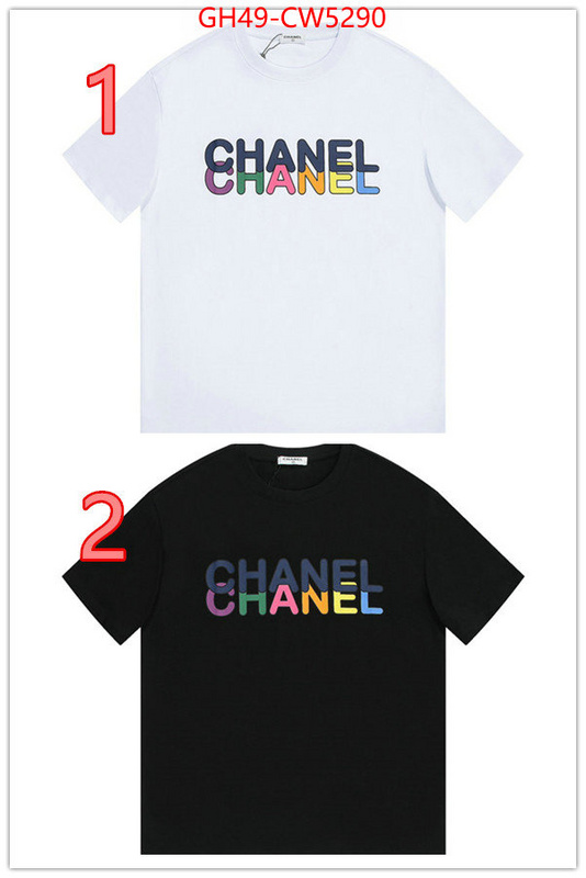 Clothing-Chanel,fashion replica , ID: CW5290,$: 49USD