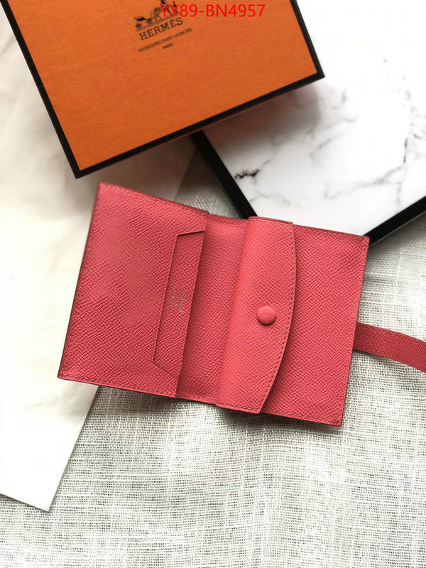 Hermes Bags(TOP)-Wallet-,what is a counter quality ,ID: BN4957,$: 89USD