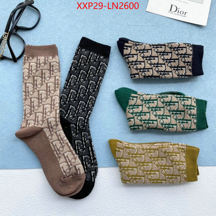 Sock-Dior,where can i buy the best 1:1 original , ID: LN2600,$: 29USD