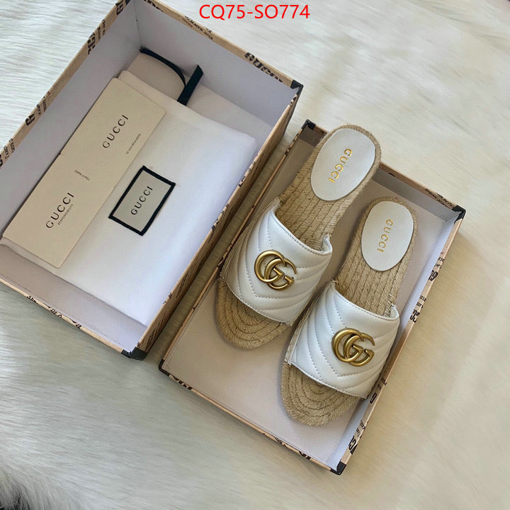 Women Shoes-Gucci,where to find best , ID: SO774,$: 75USD