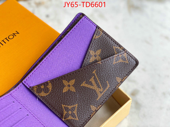 LV Bags(TOP)-Wallet,ID: TD6601,$: 65USD