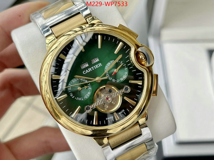 Watch(TOP)-Cartier,fake aaaaa , ID: WP7533,$: 229USD