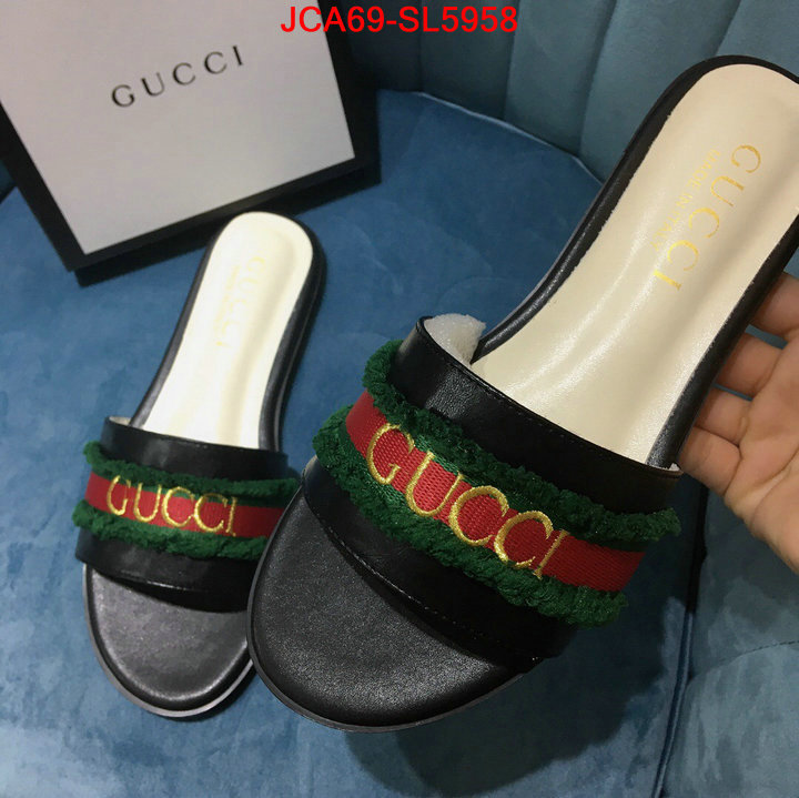 Women Shoes-Gucci,7 star quality designer replica , ID: SL5958,$: 69USD