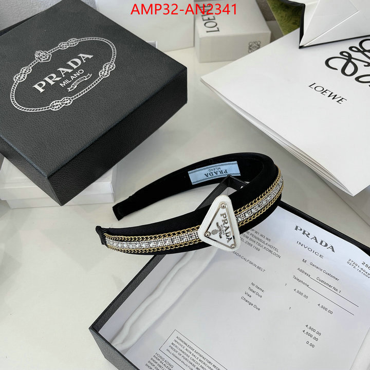 Hair band-Prada,how to buy replica shop , ID: AN2341,$: 32USD