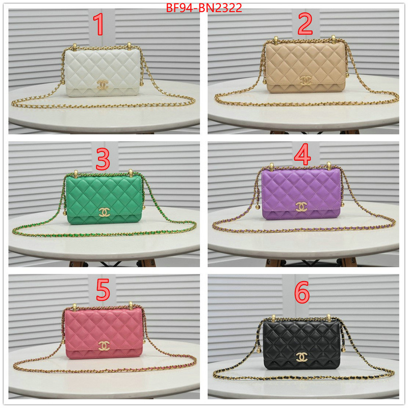 Chanel Bags(4A)-Diagonal-,ID: BN2322,$: 94USD
