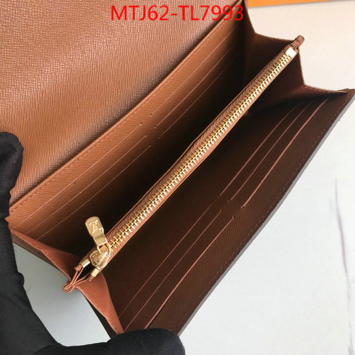 LV Bags(4A)-Wallet,ID: TL7993,$: 62USD