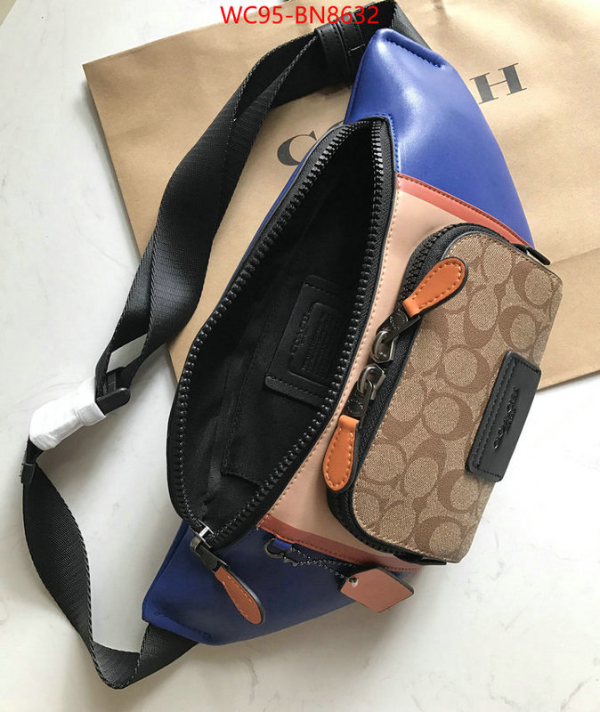 Coach Bags(4A)-Belt Bag-Chest Bag--,aaaaa+ quality replica ,ID: BN8632,$: 95USD