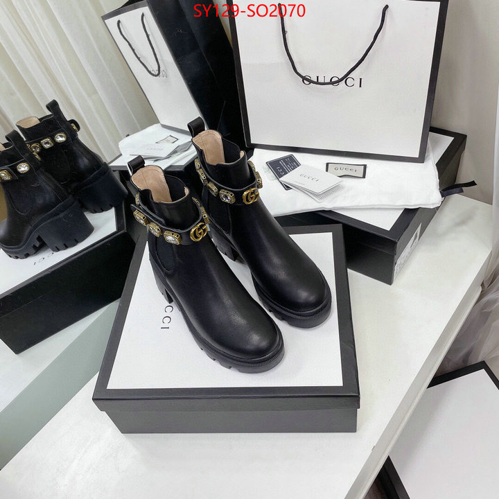 Women Shoes-Gucci,cheap high quality replica , ID: SO2070,$: 129USD