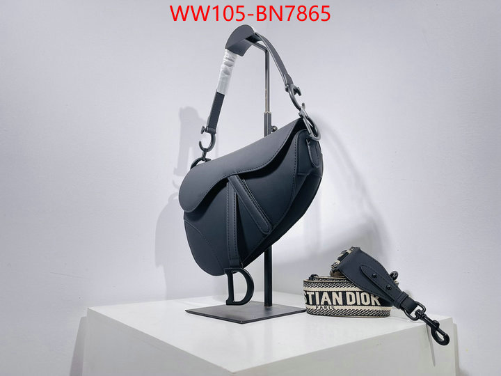 Dior Bags(4A)-Saddle-,ID: BN7865,$: 105USD