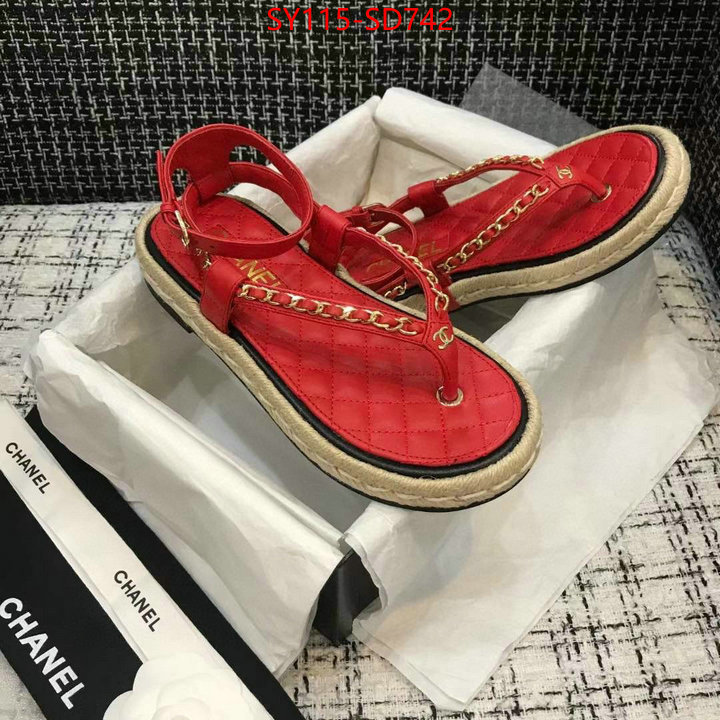 Women Shoes-Chanel,where quality designer replica , ID: SD742,$: 115USD