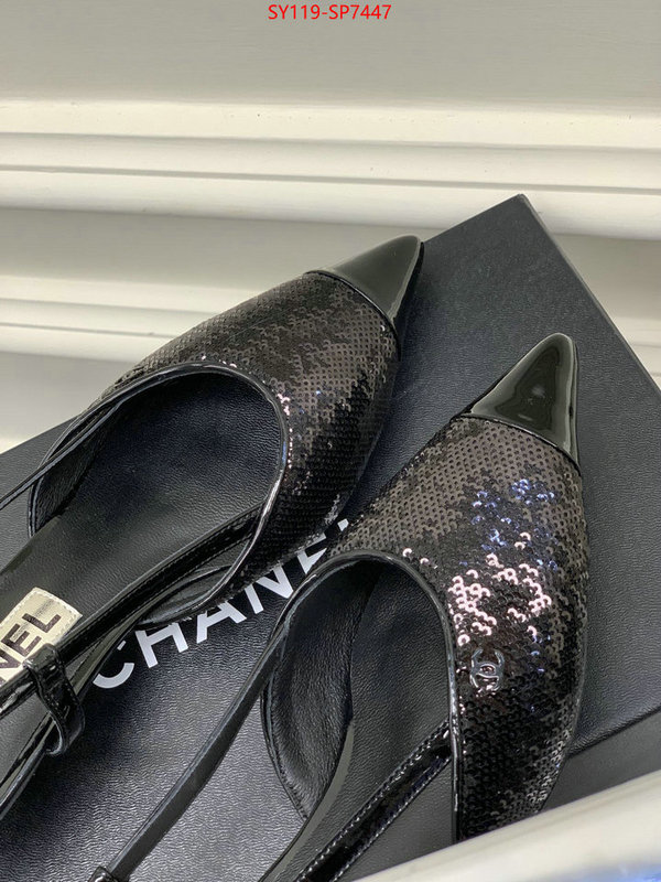 Women Shoes-Chanel,fake designer , ID: SP7447,$: 119USD