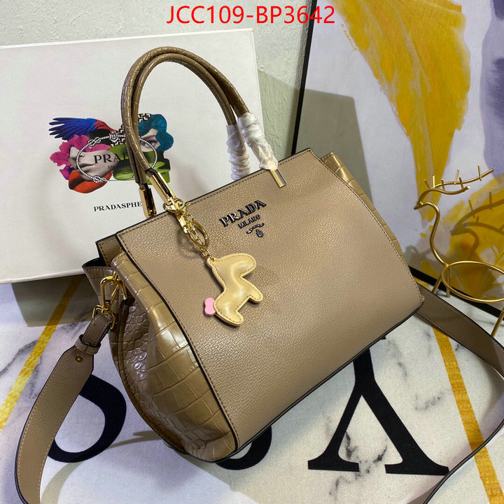 Prada Bags(4A)-Handbag-,replica 2023 perfect luxury ,ID: BP3642,$: 109USD