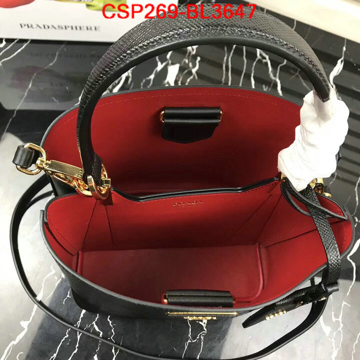 Prada Bags(TOP)-Diagonal-,ID: BL3647,$: 269USD